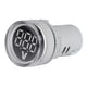 thumbnail image 5 of Voltímetro digital con pantalla LED redonda para bricolaje, CA 12-500 V Blanco, 5 of 9
