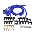 thumbnail image 1 of koolsoo Universal 8mm Ignition Wire Set 180 Degree Boots Spark Plug Wire Car Accessories, 1 of 9