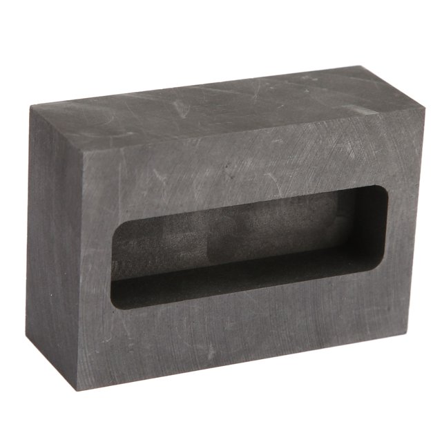 Graphite Ingot Mold, Save Energy Large Capacity Corrosion Resistance High Reliability Graphite Melting Mold Heat Stability For Gold ANGGREK AH3233