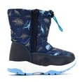 thumbnail image 5 of Nova Mountain Boys Girls Little Kids Winter Snow Boots NF-NFWB102-BlueDino-9, 5 of 6
