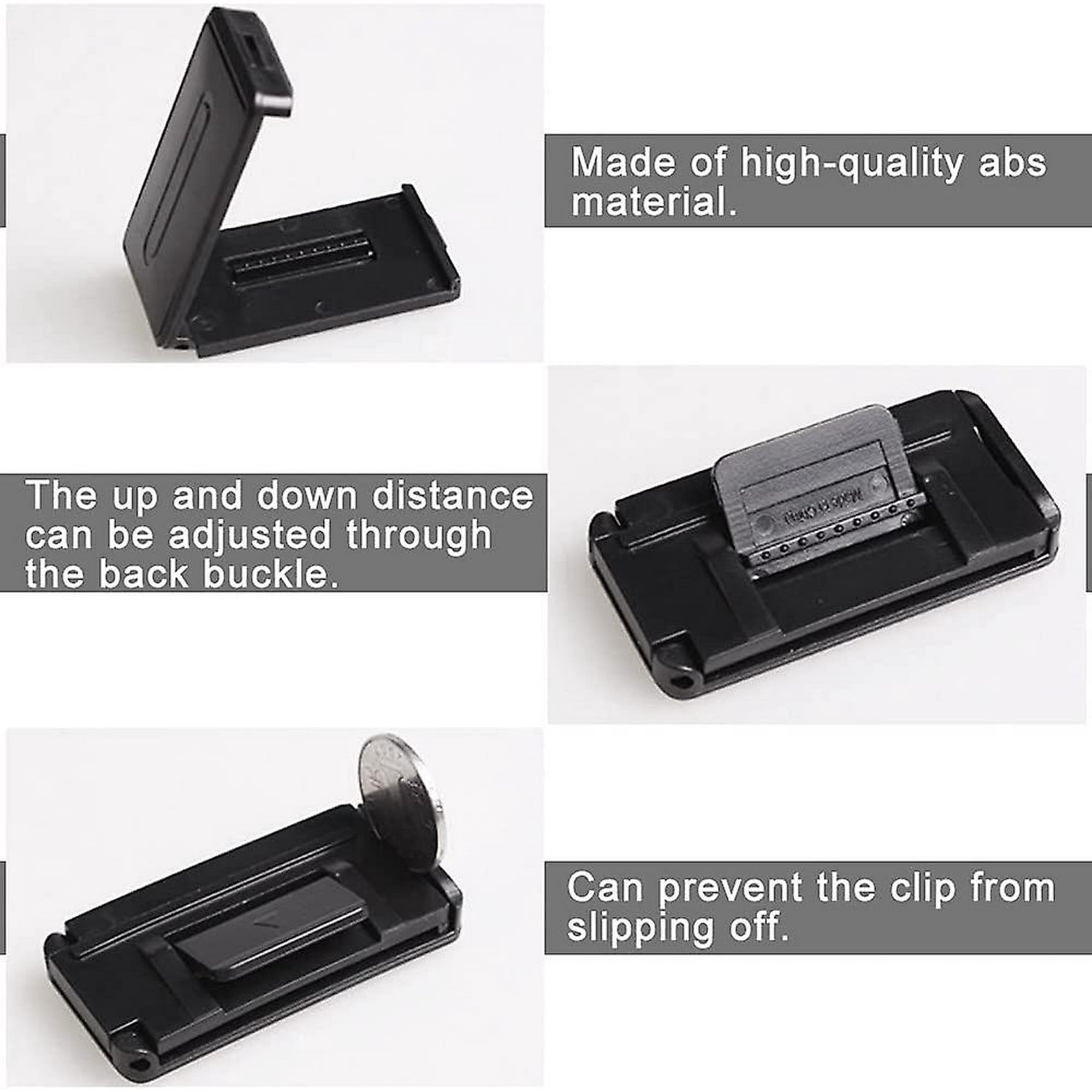 2 PCS Car Seat Belt Clip Extender Safety Seatbelt Lock Buckle Plug Thick Insert Socket Extender Safety Buckle
