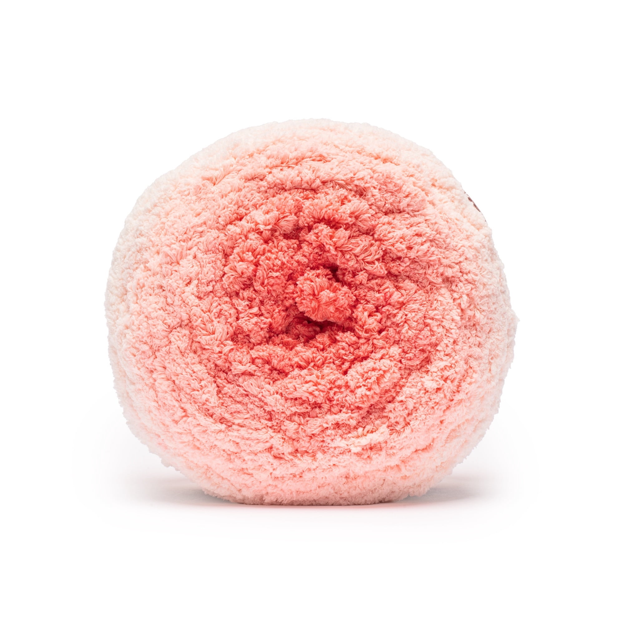 Bernat® Blanket Extra Thick Perfect Phasing™ #7 Jumbo Polyester Yarn, Coral 21.2oz/600g 65 Yards (2 Pack)