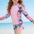 thumbnail image 6 of Ymyiu Teen Bikinis Toddler Girl Swimsuit Color Block Swimwear Girls Beach Bathing Suit Two Pieces Bikini Set Summer Size 7-8 Years (Pink,7-8 Years), 6 of 9