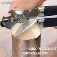 thumbnail image 4 of Abridor de latas Safring manual de acero inoxidable con abrebotellas, 4 of 6