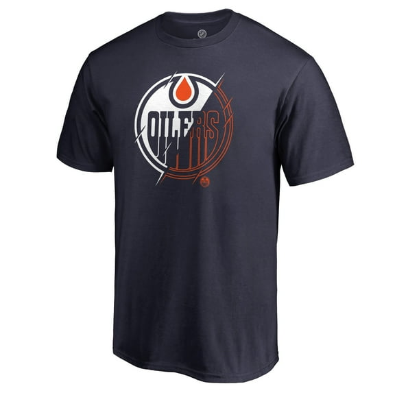 Men's Navy Edmonton Oilers X-Ray T-Shirt
