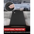 thumbnail image 2 of KBH Center Console Armrest Cover for 1994-2001 Dodge Ram 1500 2500 3500 with 19"x15" Jump Seat, Car Arm Rest Lid Covering for Ram 1500 Accessories, Washable Fabric Black, 2 of 8