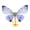 Butterfly 1, variant on 3D Metal Puzzle Butterfly Model Kit, 100PCS DIY Steampunk Mechanical Starry Night Butterfly Model with Adjustable Wings, Unique Desk Creative Art Decorations Gift for Adults