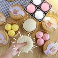 thumbnail image 3 of Dumpling Stress Ball Toy, Dumpling Squishy Stress Ball, Steamed Stuffed Bun, Stress Relief Toy, Dumplings, Sensory Squishy Dumpling Ball, 3 of 4