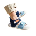 thumbnail image 3 of ZHOGXU Toddlers Children Girls Boys Summer Sandals Soft Sole Non Closed Toe Color Block Breathable Lightweight Shoes For Outdoor Activities,Multicolour2,7.5, 3 of 7