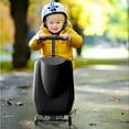 thumbnail image 3 of TABU Scooter Luggage for Kids & Adults, Carry on Luggage with Wheels for Kids Ages 6-15,Black, 3 of 7