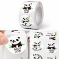 Panda Motivational 1000 Pack Stickers, 1 in Round, 8 Assorted ...