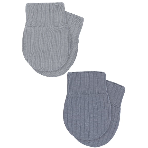 Modern Moments by Gerber Gender Neutral Mittens, 2-Pack, Size 0/6 Months
