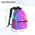thumbnail image 4 of Fotbe Rainbow Scales2 Lightweight Casual Laptop Backpack for Men and Women, Daily use Waterproof backpack, Backpack for College, 4 of 8