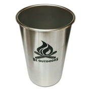 Stainless Steel Camping Pint BE OUTDOORS, 16oz., by Wilcor