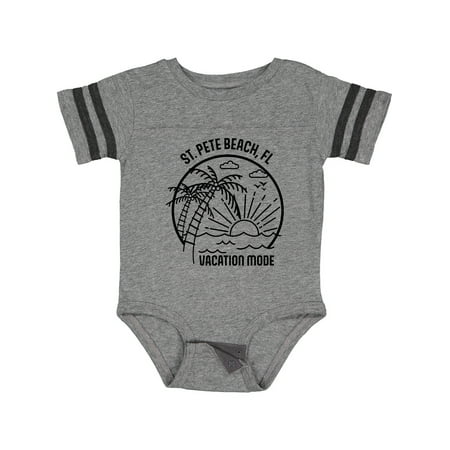 

Inktastic Summer Vacation Mode St. Pete Beach Florida Gift Baby Boy or Baby Girl Bodysuit