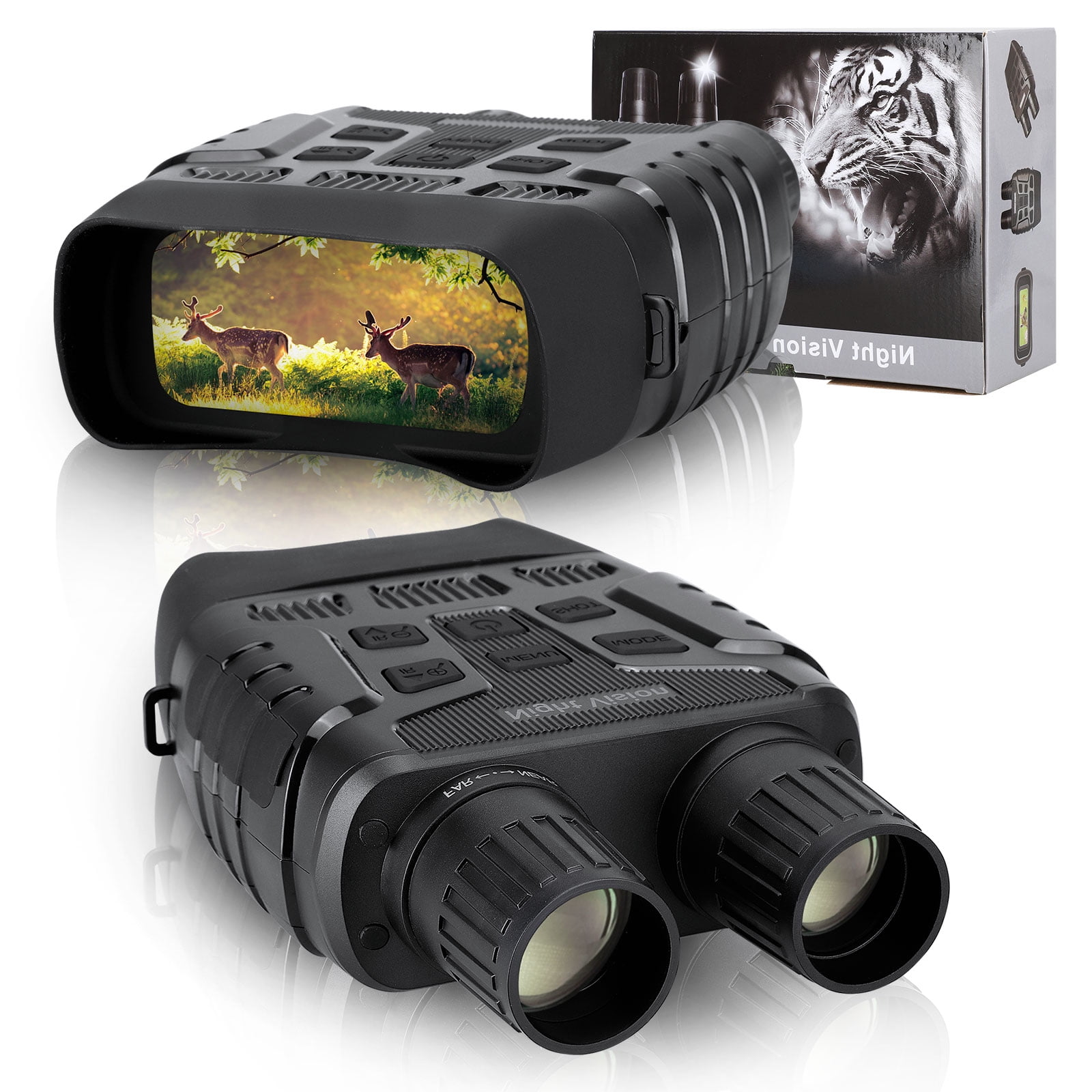 Tactical 5X Night Vision Scope for Hunting Takeing Photos Video with TFT LCD 