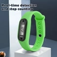 thumbnail image 2 of Pedometer Watch Electronic Student Watch Silicone Pedometer Children's Sports Step Watch, 2 of 5