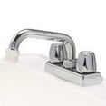 thumbnail image 2 of Avalon Laundry Bathroom Tub Faucet 4" Center W/ 8" Spout Metal Handle, 2 of 6