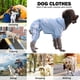 thumbnail image 3 of Abrigo De Invierno Para Perros Ropa Para Perros Chaleco Para Cachorros De Cuatro Patas Material Suave (Xl Azul Claro), 3 of 4