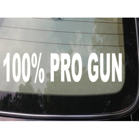 (2X) 100% PRO GUN SECOND AMENDMENT 45 1911 STICKERS 2A ASSAULT LIFE MOLON LABE