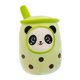 thumbnail image 5 of Taza de té de la leche rellena, juguete de peluche, coche Panda decorativo para adolescentes, niños, niñas, adultos, regalos del Día de San Valentín 50cm Verde, 5 of 9