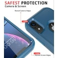 thumbnail image 3 of Diverbox Compatible for iPhone Xr Case [Shockproof] [Dropproof] [Dust-Proof],Heavy Duty Protection Phone Case Cover for Apple iPhone XR (Blue), 3 of 7