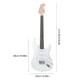 thumbnail image 2 of Juego de guitarra eléctrica ST de 39 pulgadas 6 cuerdas 22 trastes guitarra eléctrica ST profesional diapasón de palisandro accesorios de piezas de guitarra, 2 of 8