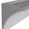 thumbnail image 4 of soporte tipo riel para repisa plata 60 cm, 4 of 5
