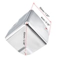 thumbnail image 2 of Unique Bargains Metal Box Corner Protectors Box Edge Guard Protector 50 x 50 x 50mm Silver Tone 4 pcs, 2 of 3