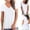 White-60, variant on Mittory Womens T Shirts Short Sleeve V Neck Casual Summer Tops Tshirts with Pocket