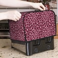 thumbnail image 7 of Sikiie Rose Leopard Print Toaster Covers 2 Slice Dustproof Toaster Cover Bread Machine Cover, Dustproof Cover - 11.4" x 7.5" x 7.9", 7 of 7