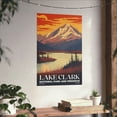 thumbnail image 3 of ELNEIT - Lake Clark National Park Poster, Unframed Matte Paper, S03, 3 of 4