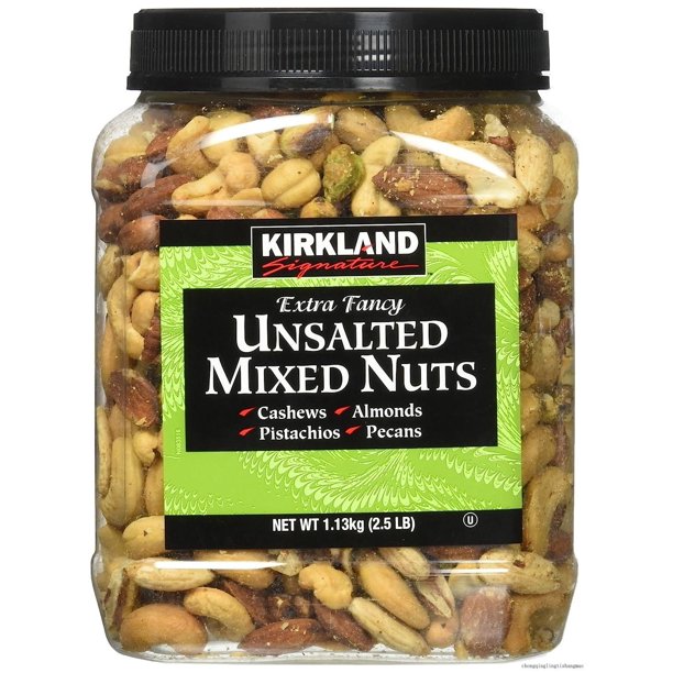 Mixed Nuts, Extra Fancy Unsalted, 2.5 Pound (Pack Of 2)