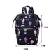 thumbnail image 2 of Bolsa de pañales de maternidad con estampado retro para mujer organizador de cochecito informal para mujer JShteea Para Estrenar, 2 of 7
