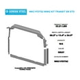 thumbnail image 2 of Adrian Steel WKC1FDTS2, Steel Partition Mounting Kit, No-Drill, Gray, E-Transit, Low Roof, Transit, 2 of 4