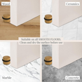 thumbnail image 4 of Topes De Puerta - Tope De Puerta Adhesivo De Madera Para Suelos - Topes De Protección Para Puertas Y Paredes - Paquete 6 Unidades, 4 of 5