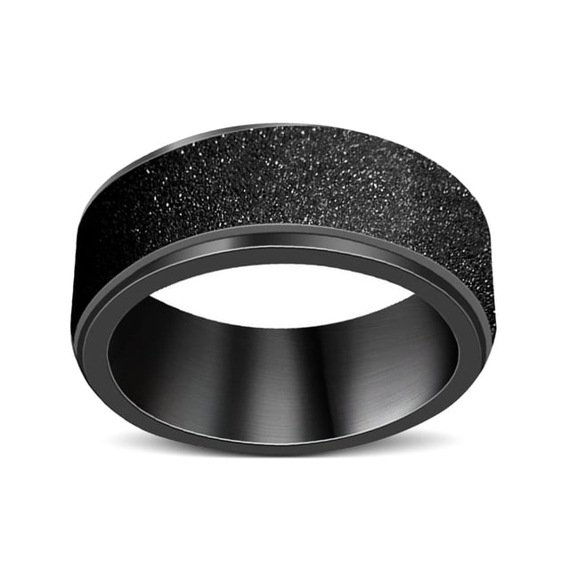 Sonducket Anillos giratorios de acero inoxidable para hombre, joyería de mano de descompresión, 6mm, antiestrés, a la moda, a prueba de óxido, Ropa, zapatos y accesorios Miscelánea Talla 11 Sonducket AP003943-06
