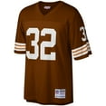 thumbnail image 2 of Men's Mitchell & Ness Jim Brown Brown Cleveland Browns Legacy Replica Jersey, 2 of 3