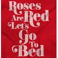 thumbnail image 2 of Roses Are Red Go To Bed Funny Poem Zip Hoodie Sweatshirt Men Brisco Brands M, 2 of 6