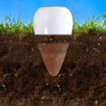 thumbnail image 5 of Bola de riego para plantas con estaca de terracota - Liberación lenta, frasco de 473 ml (16 oz), autoestaca, paquete de 4, 5 of 5