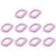 thumbnail image 1 of 10uds. Closestool Pads Cojín Lavable con Asa Accesorios de Baño (Rosa), 1 of 2