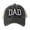 Black, variant on Masters Hat Unisex Embroidered Baseball Cap, Real Embroidery Adjustable Family Matching Sun Hats