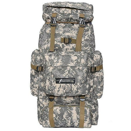 Molle Military Tactical Backpack, Rucksack Sports Bag（Delta