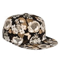 thumbnail image 2 of Goofa Retro Hydrangeas Printed Men's Baseball Cap,Straight Brim Hat,Golf Dad Hat,Versatile Style,Sun Protection Cap,Travel Hat, 2 of 9