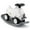 White-2, variant on CIPACHO Convertible Rocking Horse and Sliding Car with Detachable Balance Board, Boys & Girls Rocking Animal for Birthday, Dark Gray