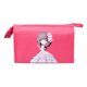 thumbnail image 1 of Bolsa de almacenamiento impermeable para maquillaje de viaje al aire libre con patrón de dibujos animados con estampado de moda (rojo), 1 of 2