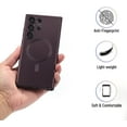 thumbnail image 2 of Magnetic for Samsung Galaxy S23 Ultra Case,Soft Silicone Samsung S23 Ultra Phone Case with Camera Protection,Anti-Fingerprint Samsung Galaxy S23 Ultra Case Compatible with MagSafe, Red, 2 of 13
