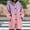 Pink, variant on Gradient Hoodie Jacket for Women Button Down Long Sleeve Warm Hooded Coats Casual Winter Fashion Cardigan