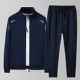 thumbnail image 2 of Conjunto de ropa deportiva de algodón para hombre, chándal de marca, conjuntos de dos piezas, ropa para hombre, sudaderas con capucha y pantalones, traje, ropa de calle para hombre, sudaderas con capu, 2 of 4
