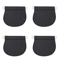 thumbnail image 1 of Embarazo Elástico Ajustable Pantalones Botón Extender (Oscuro) Azul, 1 of 6